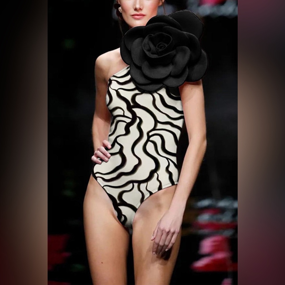 Bodysuit, Zebra Print